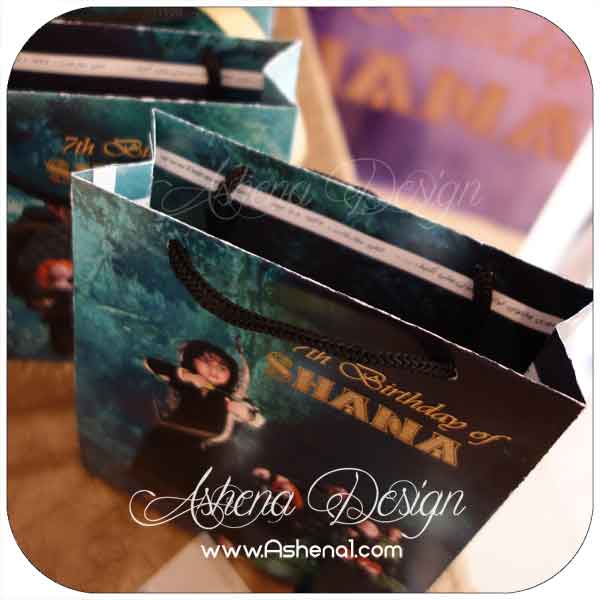 پاکت ساک دستی با طرح تم بریو