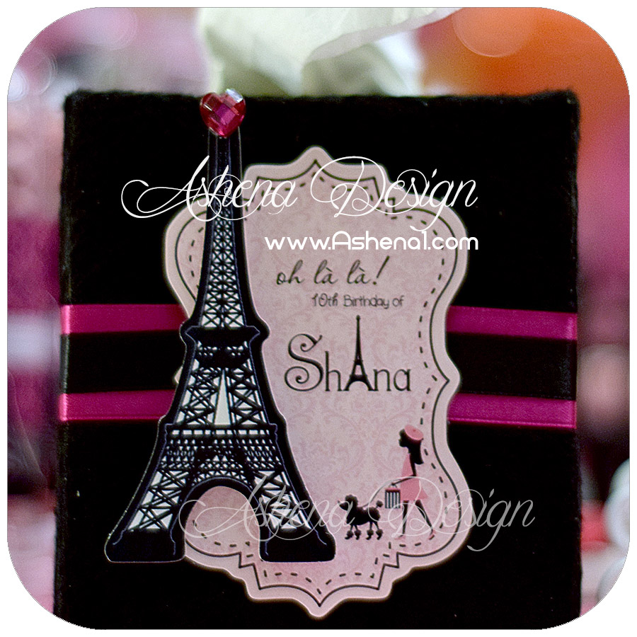 جعبه دستمال کاغذی با طرح تم پاریس(paris)