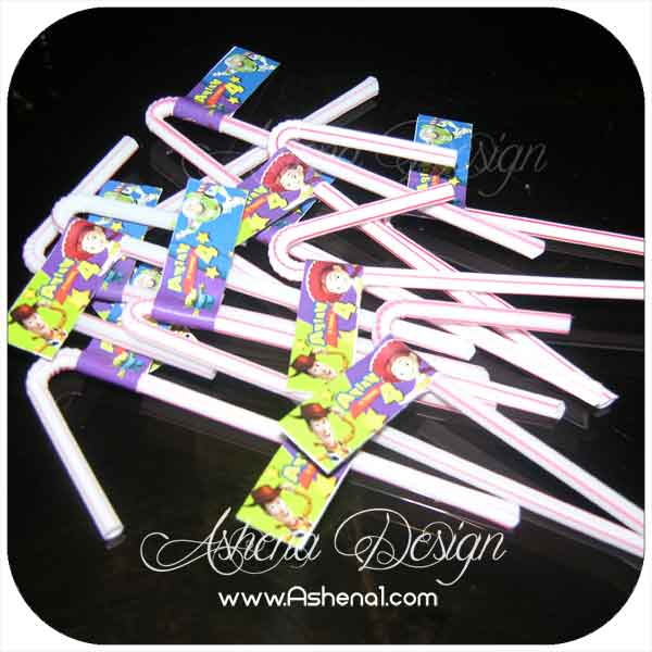دورپیچ آبمیوه با طرح تم Toy story