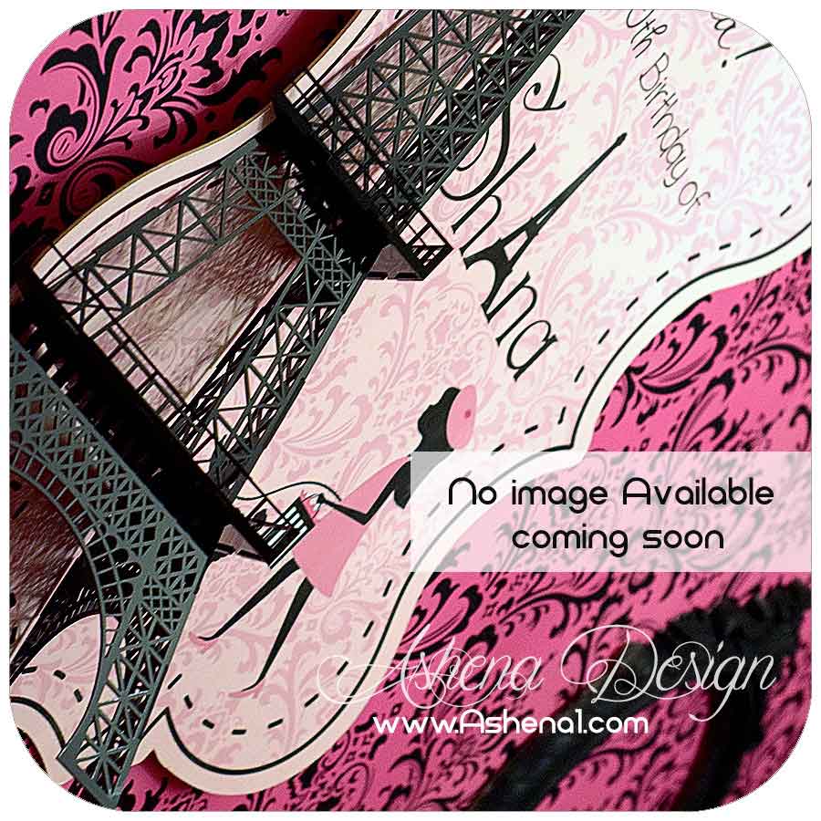 آویز خوش آمد گویی (welcome) با طرح تم پاریس(paris)