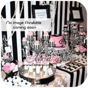 آویز خوش آمد گویی (welcome) با طرح تم chanel