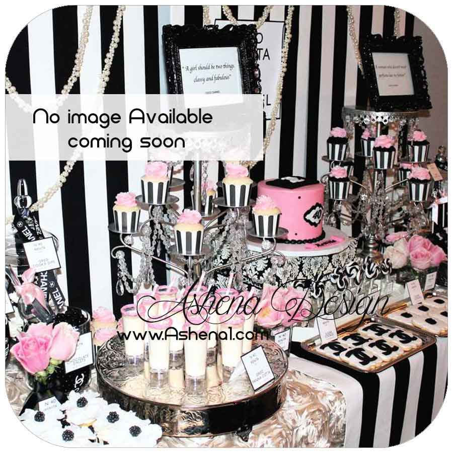 ژله کوچک با طرح تم شانل(chanel)